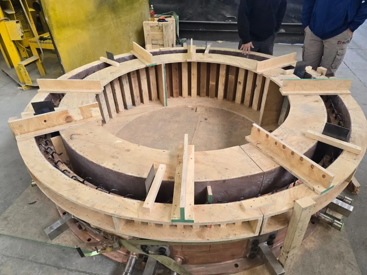 Refractory damper cover installation in Zvishavane, Midlands